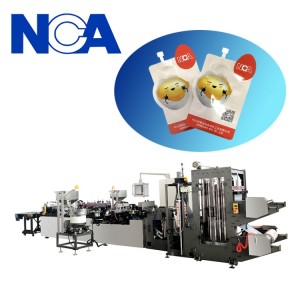 China Supplier Good Price Automatic Milk Pouch Filling Machine Spout Inserting Machine Vinegar Packing Machine